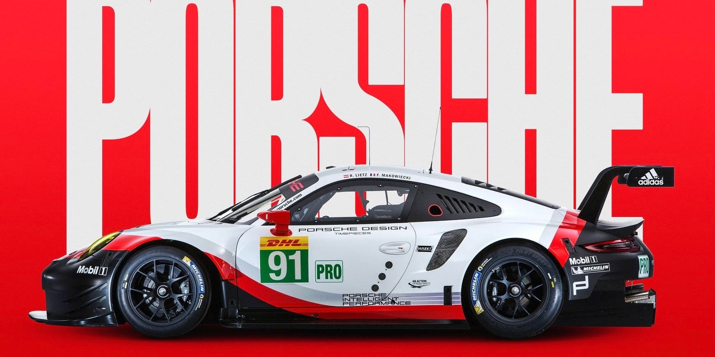 Porsche 911 RSR A3 Poster – Speed That Hits Different 🏁 | Racing edition